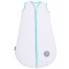 2562 natulino detsky zimni spaci pytel pro miminko natural white little grey leaves mint 3vrstvy l 12 18 mesicu