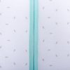 2271 1 natulino detsky spaci pytel pro miminko natural white little grey leaves mint 2vrstvy m 6 12 mesicu