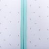 2280 1 natulino detsky spaci pytel pro miminko natural white little grey leaves mint 2vrstvy s 0 6 mesicu
