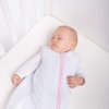 2262 2 natulino detsky spaci pytel pro miminko natural white grey little leaves pink 2vrstvy l 12 18 mesicu
