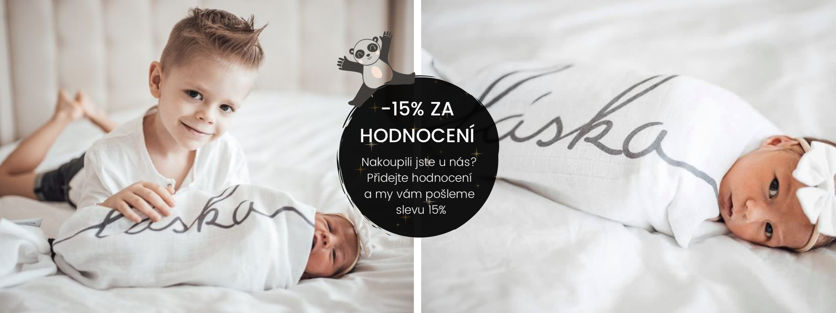 Získejte slevu 15% na další nákup