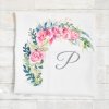 Květiny - monogram P