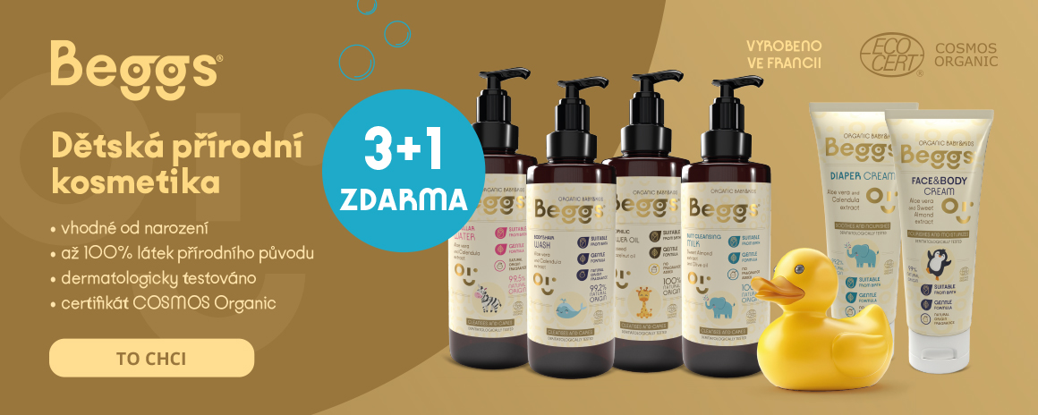 Dětská kosmetika 3+1 ZDARMA!