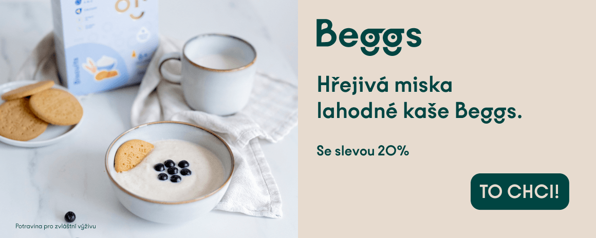 Zahřejte se. Kaše Beggs teď se slevou 20 %.