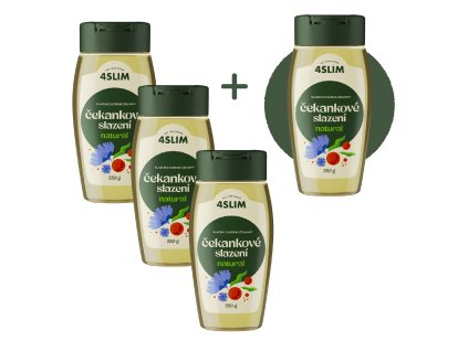 11395 3 1 zdarma 4slim sladidlo z cekanky natural 350 g