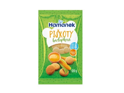 Hamánek Piškoty bezlepkové (120 g)