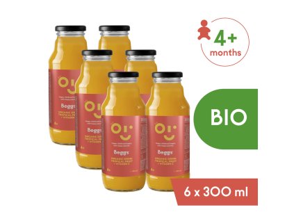 3+1 ZDARMA 24x Beggs BIO Nápoj tropické ovoce (300 ml)