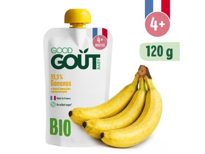 Good Gout BIO Banán (120 g), exp. 28.02.2026