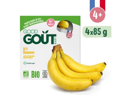 Good Gout BIO Banán (4x85 g), exp. 03.03.2026