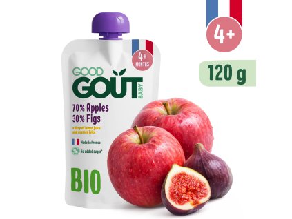 Good Gout BIO Jablko a fíky (120 g), exp. 05.04.2026