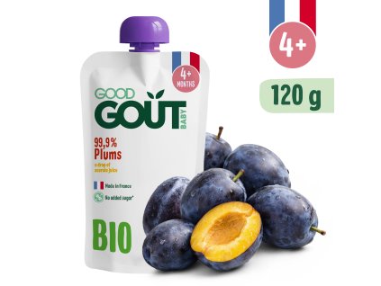 Good Gout BIO Švestka (120 g), exp. 05.04.2026