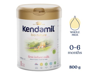 Kendamil BIO Nature 1 (800 g), exp. 12.3.2026
