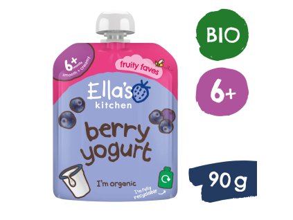 Ella's Kitchen BIO Borůvky s jogurtem (90 g), exp. 30.4.2026