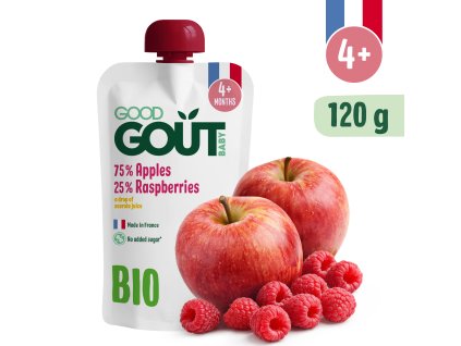 Good Gout BIO Jablko s malinou (120 g)