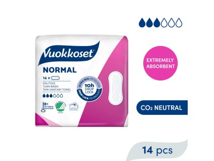 6981 vuokkoset vlozky normal 14 ks