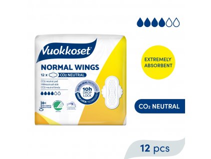 6987 vuokkoset vlozky s kridelky normal wings 12 ks