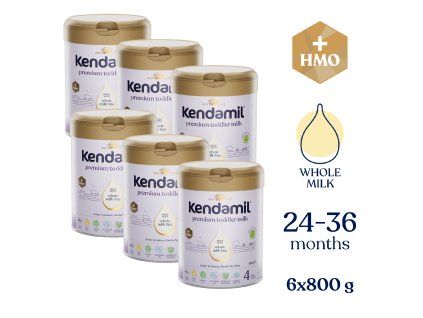 6x Kendamil Premium 4 HMO+ (800 g)