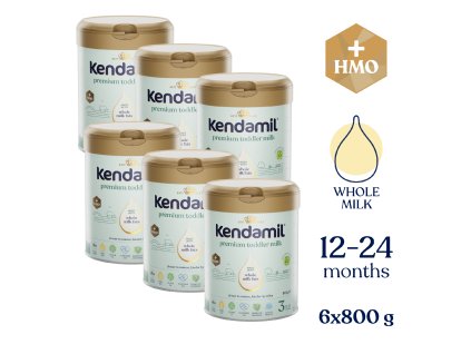 6x Kendamil Premium 3 HMO+ (800 g)