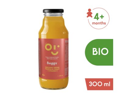 9029 10 beggs bio napoj tropicke ovoce 300 ml