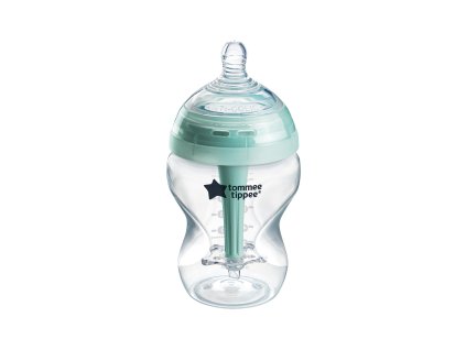 Tommee Tippee ADVANCED ANTI-COLIC Samosterilizační kojenecká lahev Pomalý Průtok (260 ml), 0 m+