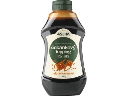 4Slim Čekankový topping slaný karamel (700 g)