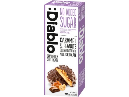 Diablo No added Sugar Caramel & Peanuts Cookies
