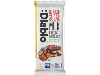 Diablo Milk chocolate with hazelnuts