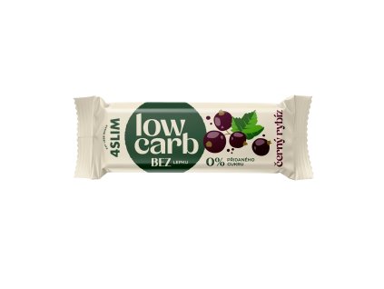 4Slim Tyčinka LOW CARB černý rybíz (35 g)