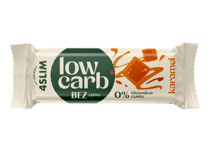 4Slim LOW CARB karamel (35 g)
