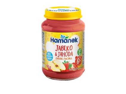 39580 Hamanek Jahoda neslazena sklo 180g