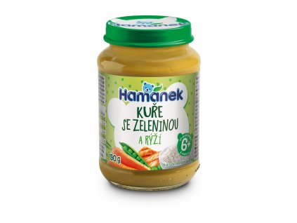 39539 Hamanek Kure se zeleninou a ryzi 190g