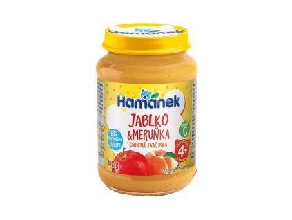 Hamánek Meruňka ovocná svačinka 4m+ (180 g)