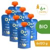 3+1 ZDARMA 24x Beggs BIO Smoothie s ovocem, jogurtem a ovesnými vločkami (120 g)