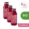 3+1 ZDARMA 12x Beggs BIO Nápoj aronie, jablko, banán & jahoda (300 ml)