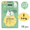 4629 7 muumi baby 2 newborn 3 6 kg 58 ks eko pleny