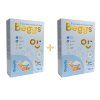 1+1 ZDARMA Beggs Mléčná 3zrnná kaše se sušenkami (200 g)