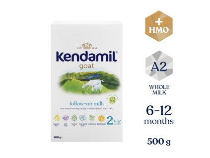 Kendamil 2 kecsketej alapú anyatej-kiegészítő tápszer (500 g)