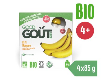 Good Gout BIO Banán (4x85 g), exp. 03.03.2026