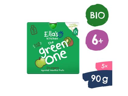 3969 9 ella s kitchen bio green one kivi almaval es banannal 5x90 g