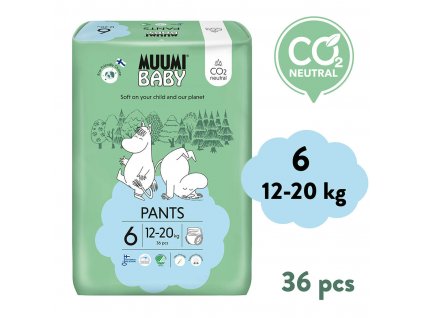 4744 muumi baby pants 6 junior 12 20 kg 36 db bugyi oko pelenka