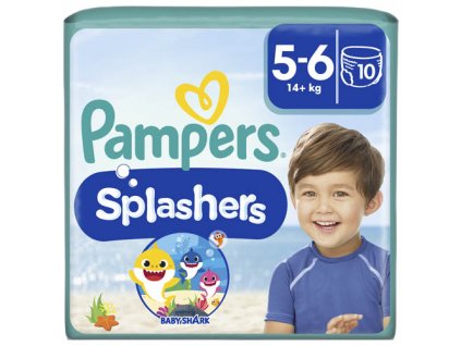 5286 pampers splashers carry pack baby shark bugyi pelenka 5 mer 10 db