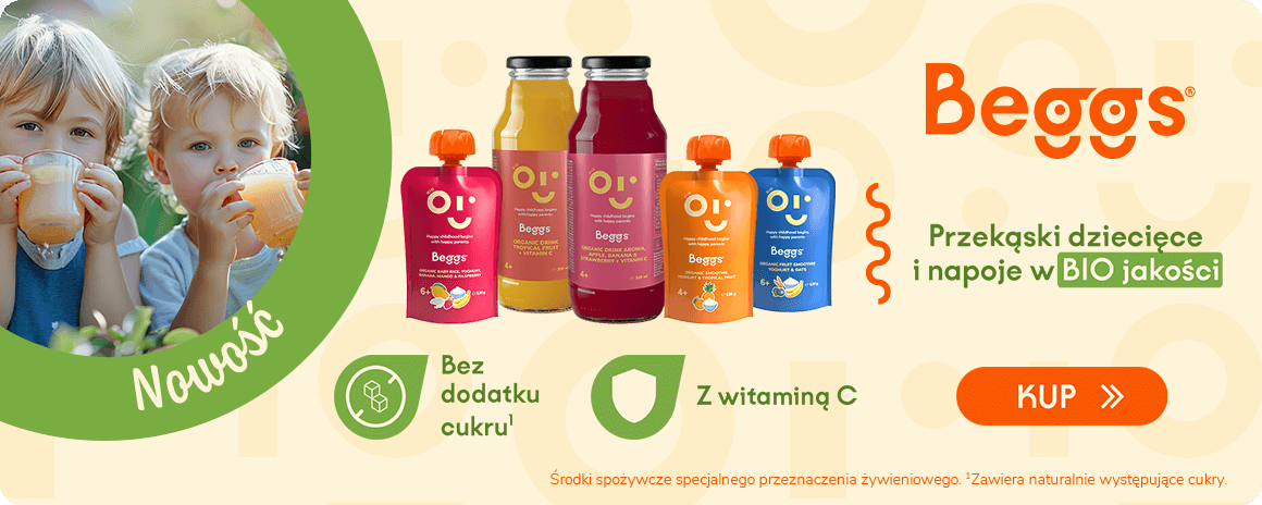Przekąski dziecięce i napoje w BIO jakości
