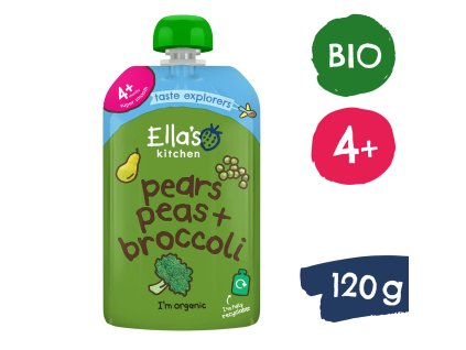 9036 7 ella s kitchen bio gruszka groszek i brokuly 120 g