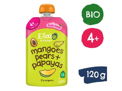 9063 7 ella s kitchen bio mango gruszka i papaja 120 g