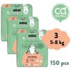 9561 1 muumi baby 3 midi 5 8 kg 150 szt miesieczne opakowanie eko pieluszek