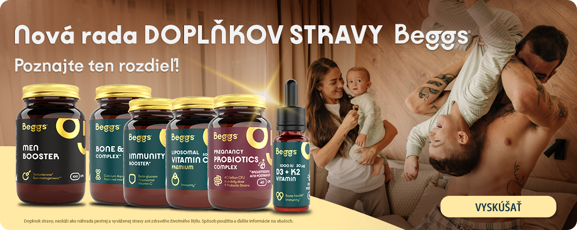 Nový rad doplnkov stravy Beggs