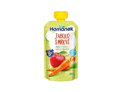 10780 1 hamanek jablko a mrkev 6m 100 g