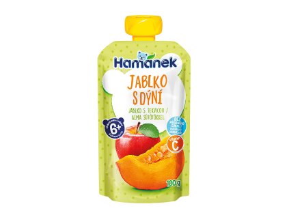 Hamánek Jablko a tekvica  6m+ (100 g)