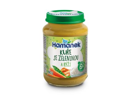 10843 1 hamanek kure se zeleninou a ryzi 6m 190 g