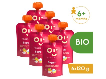 10569 6x beggs bio detska ryza s jogurtom bananom mangom a malinami 120 g